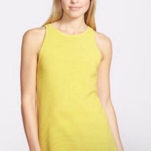 Sam Edelman Top Tank Cotton Knit 100% Cotton